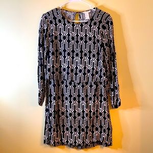 H&M open back dress!